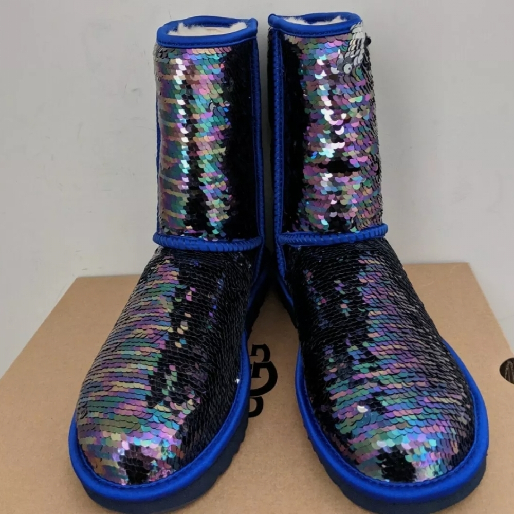 UGG Classic Short Sequin Boots - Picture 5 of 8